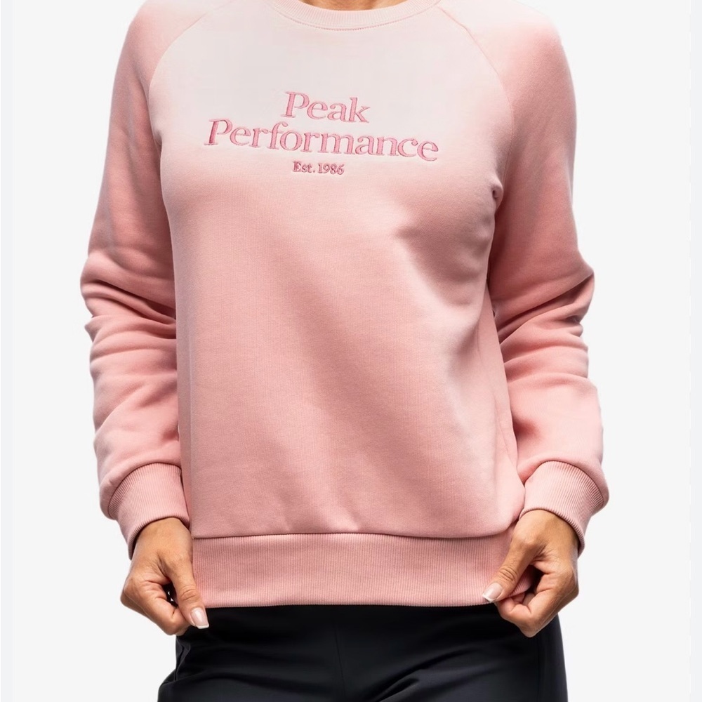 Peak Performance Blush Pink Women's Crew neck size small